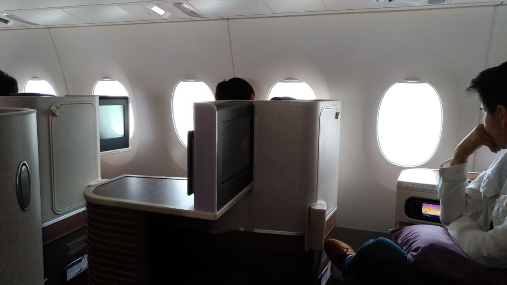 Business Class på Thai Airways A350