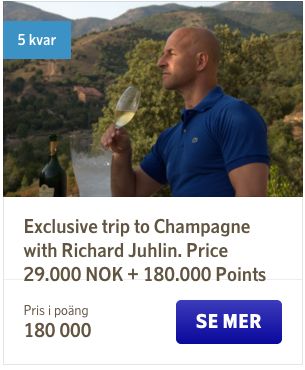SAS Dreams tilbyder eksklusive rejseoplevelser, som man normalt ikke selv kan købe.