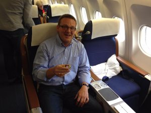 20.000 bonus-point kostede denne opgradering til Business Class hos SAS. Noget som aldrig havde været muligt inden jeg blev grebet af bonusfeberen.