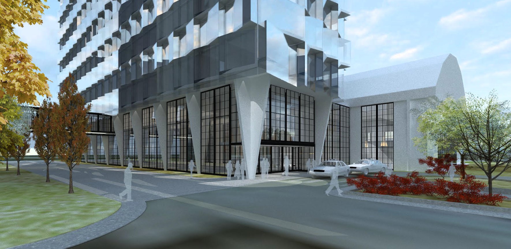 Det kommende Confort Hotel ved Københavns Lufthavn forventes at stå klart i 2020.