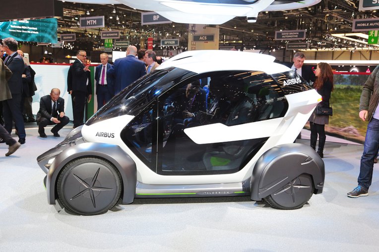 Airbus holder verdens premiere på sit Pop.Up koncept på biludstillingen i Geneve.