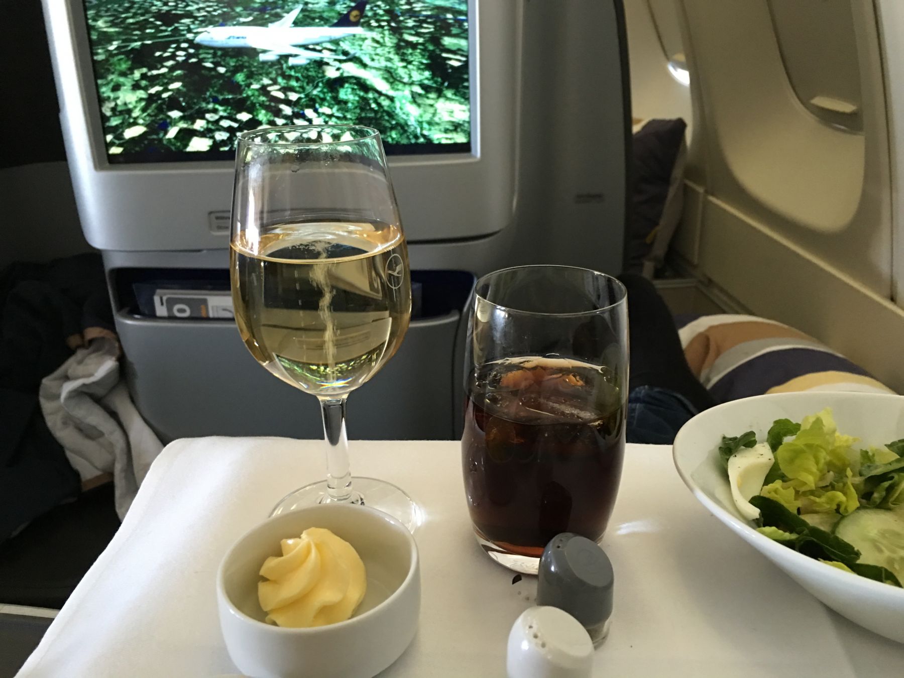 Kombinasjonen champagne og Cola på nytt.