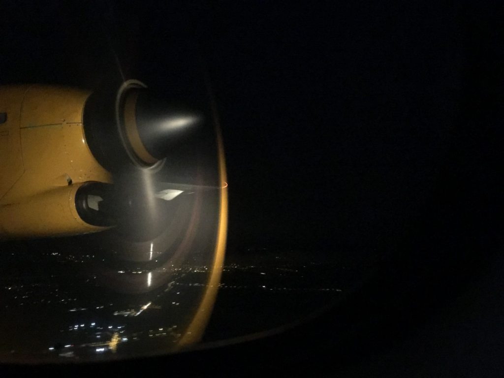 Take-off fra Gdansk.