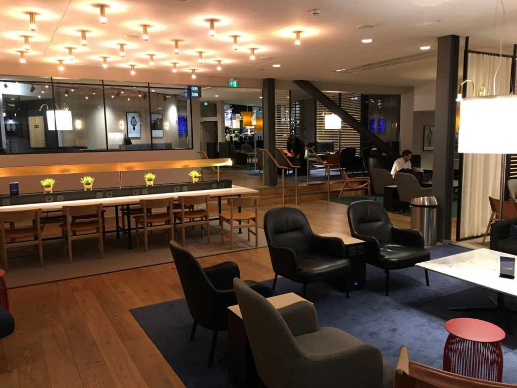 Gullstuen på Arlanda.