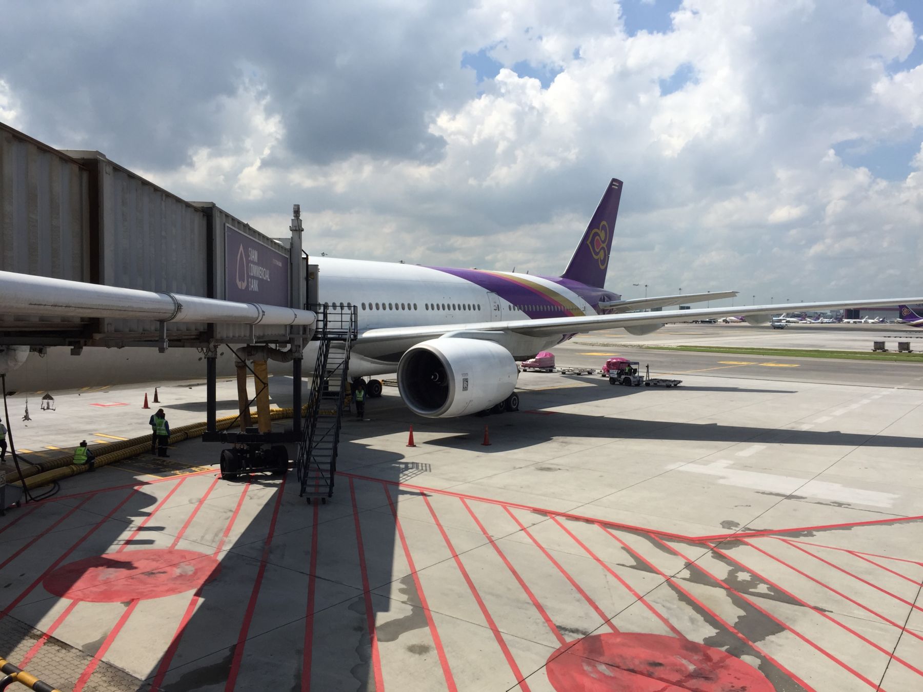 Dagens fly. En Boeing 777-200