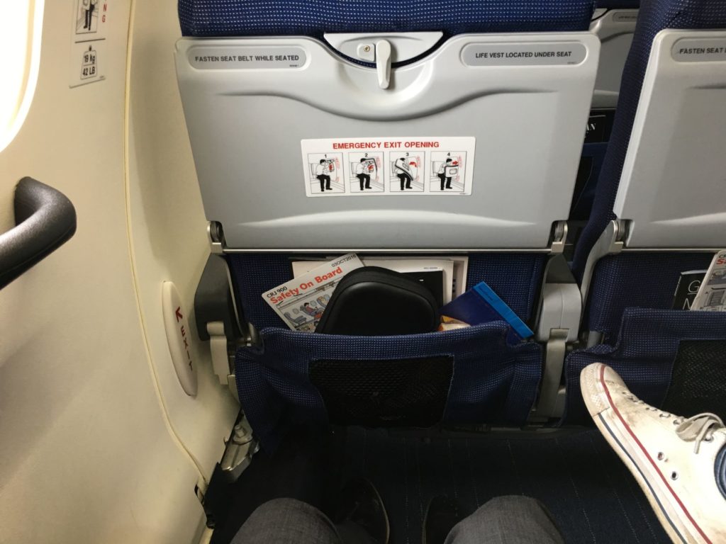 Sete 17A om bord OY-KFL "Regin Viking" på strekningen Gdansk-København.