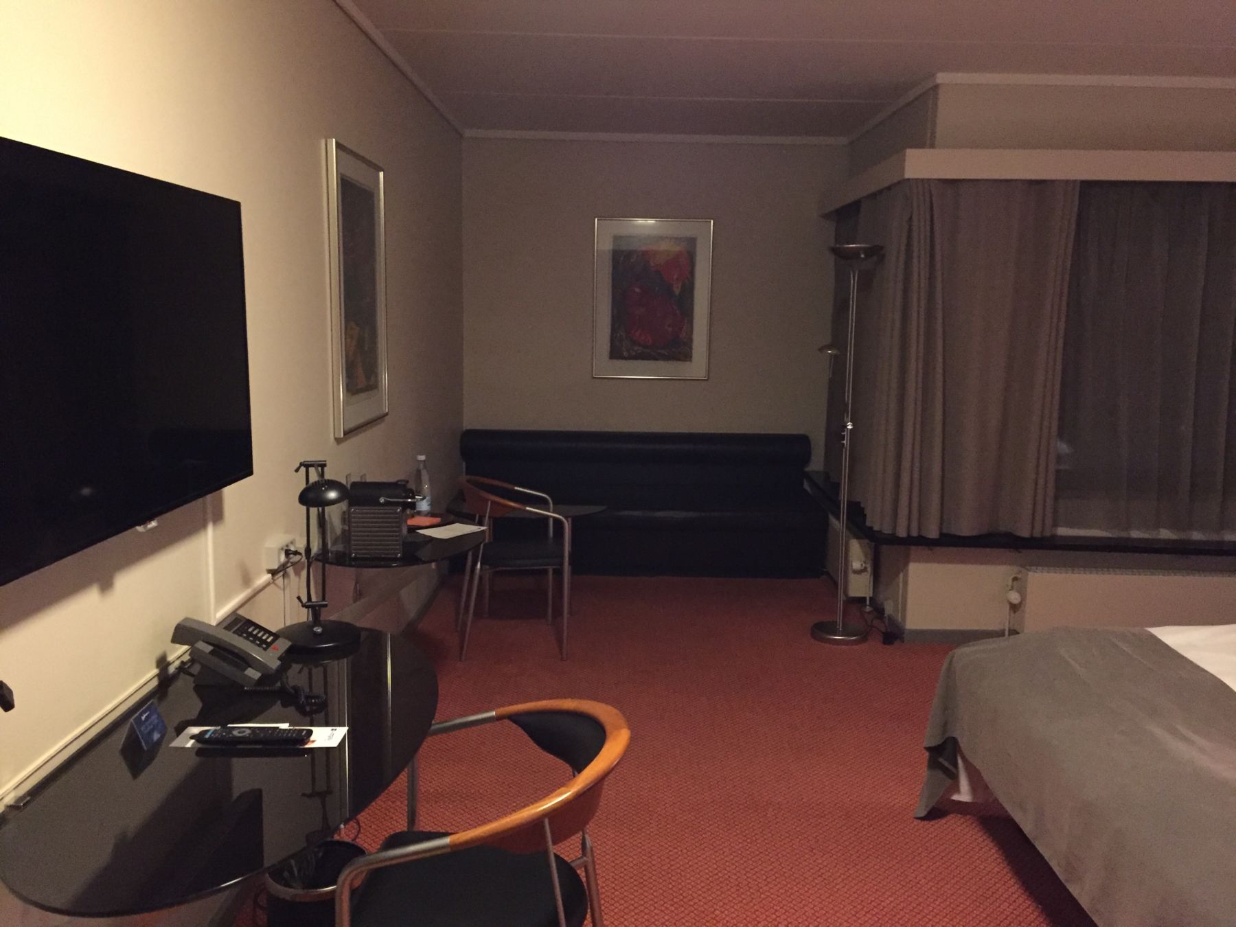 Rommet fra inngangspartiet
