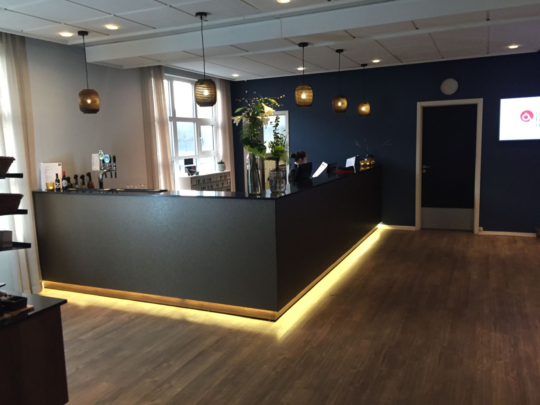 Hotellets resepsjon